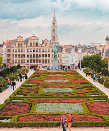 Mont Des Arts en Bruselas, Bélgica.