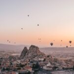 Vuelo en Globo al amanecer en Capadocia, Göreme. Turquía