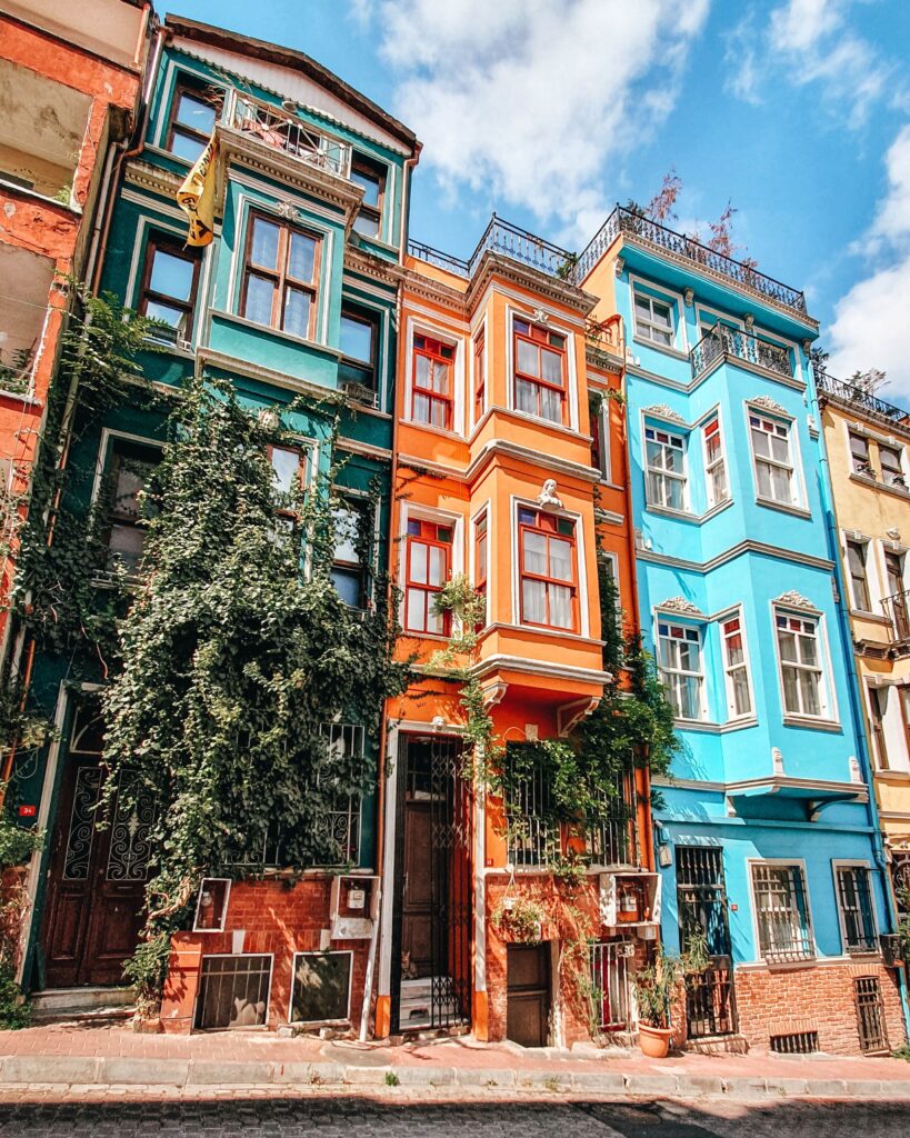 Barrio de Balat en Estambul, Turquía