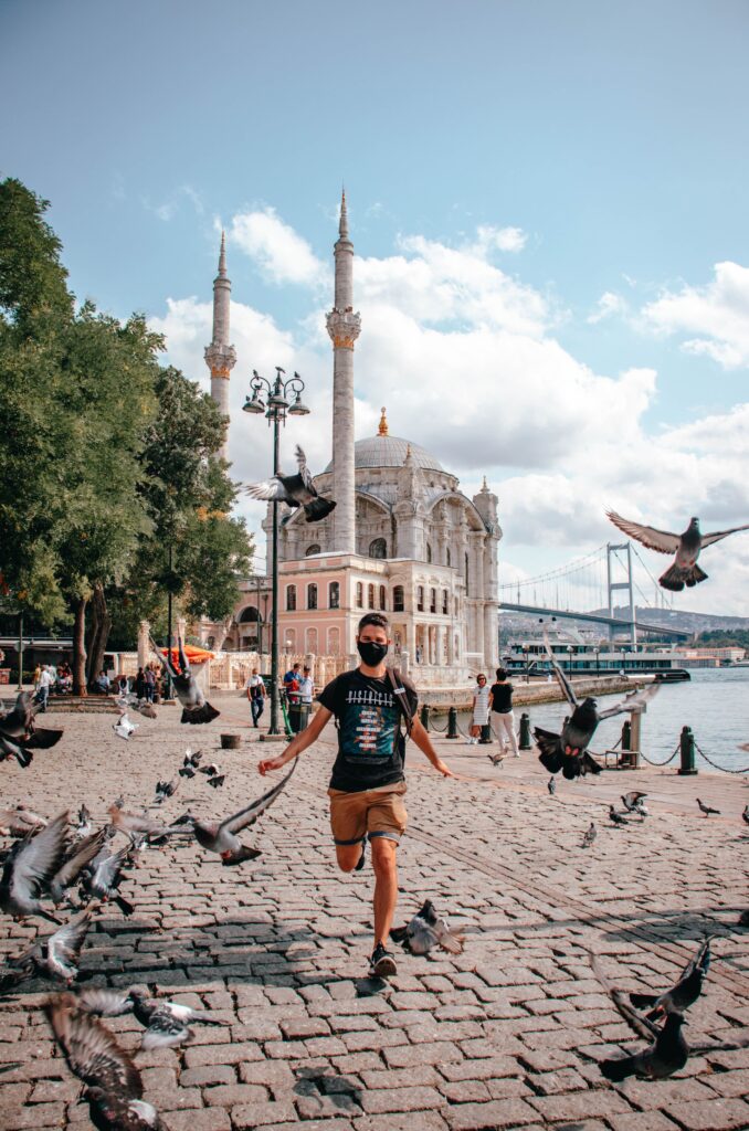 Mezquita de Ortaköy en Estambul, Turquía