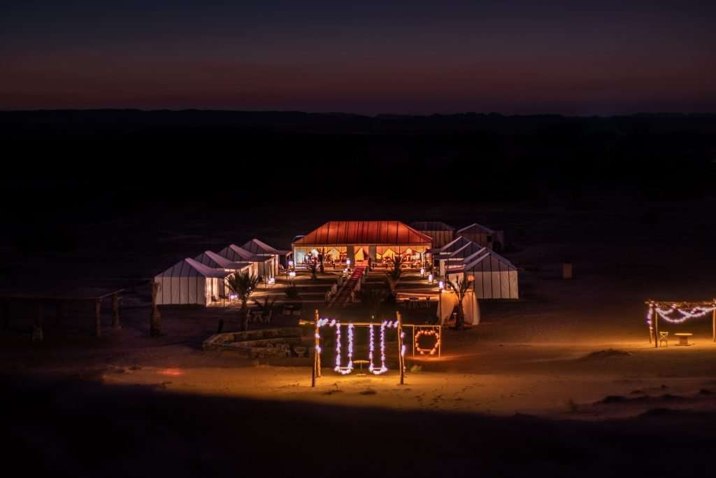 Campamento en el Desierto de Merzouga, Marruecos